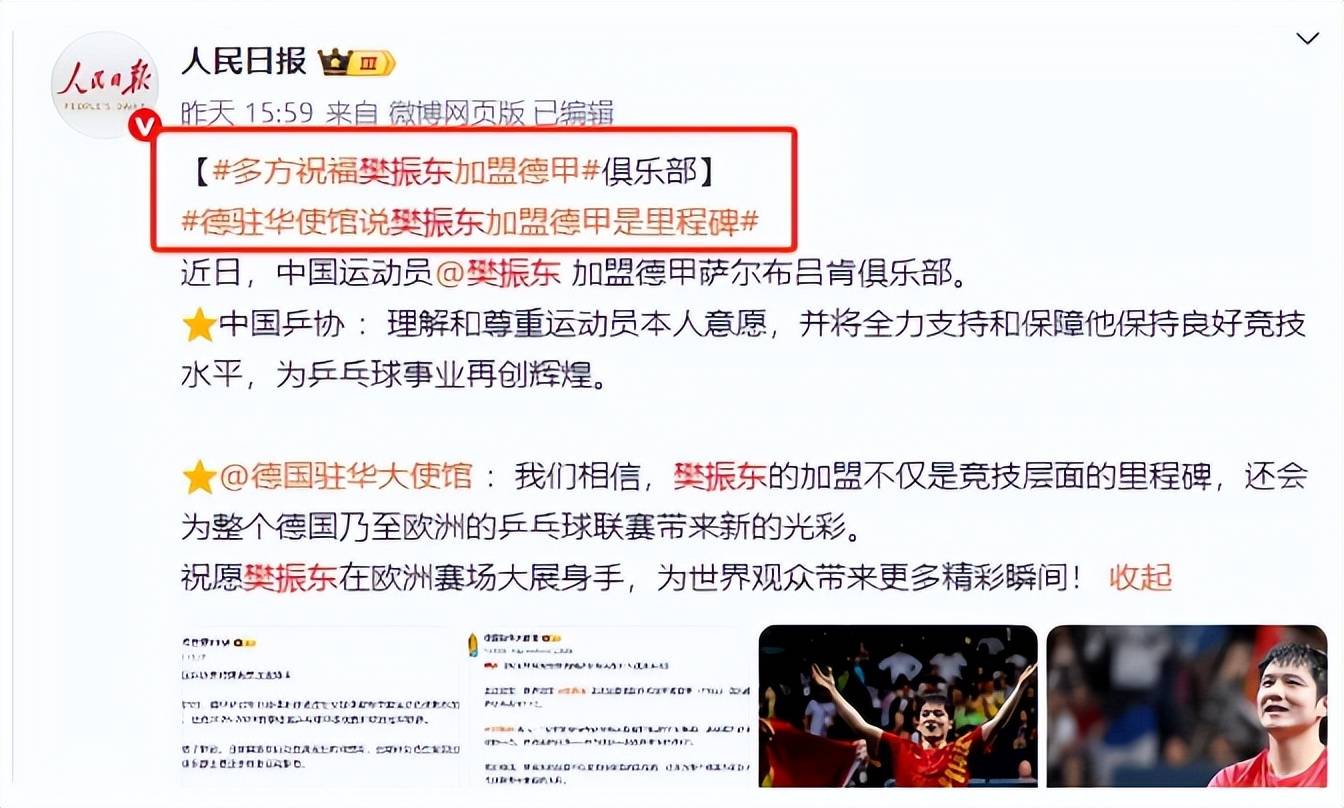 振东加盟德甲17个字表明态度字字珠玑！人民日报“锐评”樊(图16)