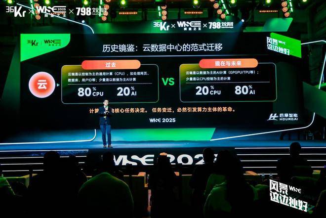 局点存算一体将重构产业生态｜WISE 2025 商业之王后摩智能创始人兼CEO吴强：端边通用AI算力瓶颈迎来破(图1)